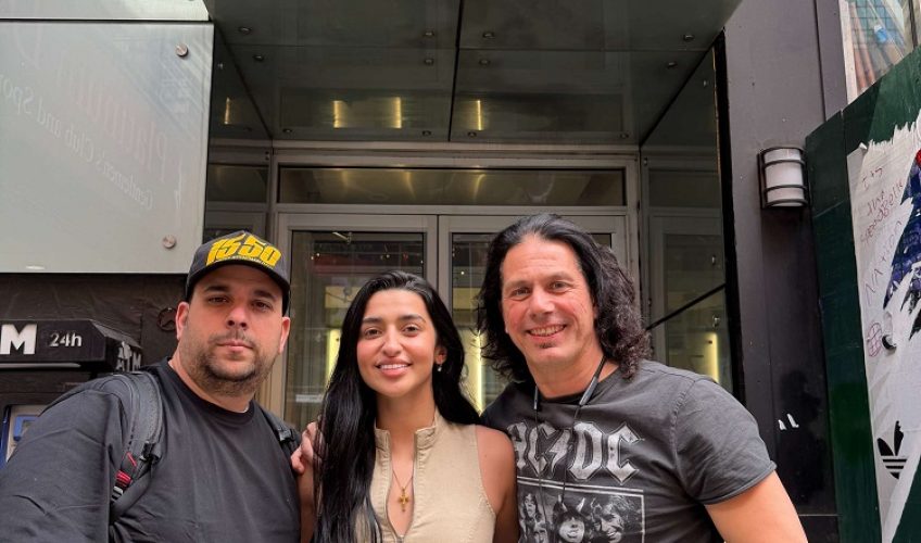 Η Αναστασία στο ιστορικό Quad Studios της Νέας Υόρκης για το νέο της τραγούδι!